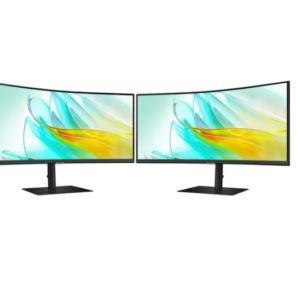 Dual 34" ViewFinity S6 S65UC Ultra WQHD Monitor (Bundle)