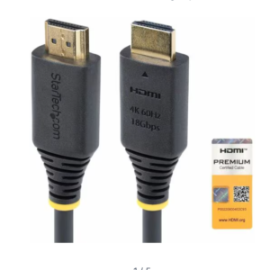 StarTech.com 2m (6.6ft) Premium Certified High Speed HDMI Cable